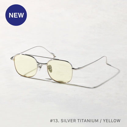 #13　SILVER TITANIUM / YELLOW