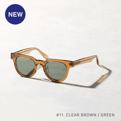 #11　CLEAR BROWN / GREEN