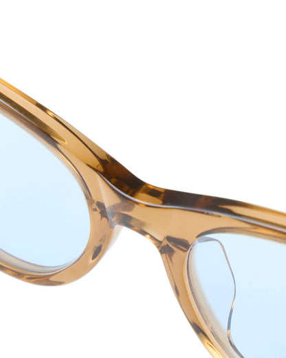 #14　CLEAR BROWN / SMOKEY BLUE