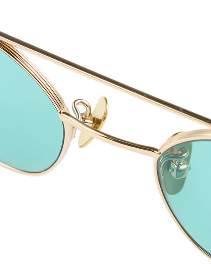 #17　GOLD TITANIUM / LIGHT GREEN