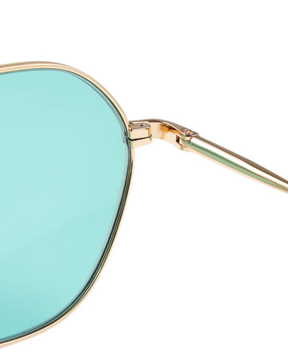 #17　GOLD TITANIUM / LIGHT GREEN