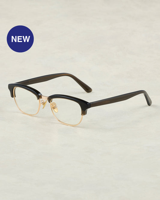 #19　GREY BROWN / CLEAR