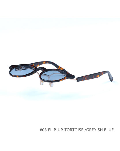 #03 FLIP-UP BLACK / GREY