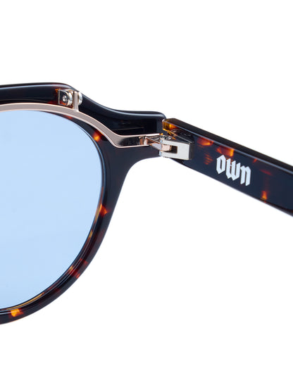 #03 FLIP-UP TORTOISE /  GREYISH BLUE