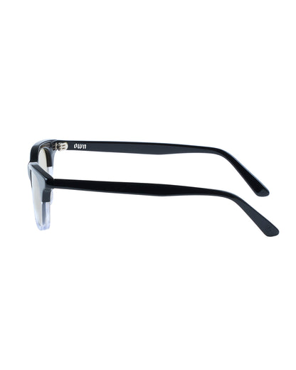 #20　BLACK × CLEAR / CLEAR BROWN