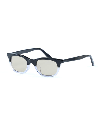 #20　BLACK × CLEAR / CLEAR BROWN