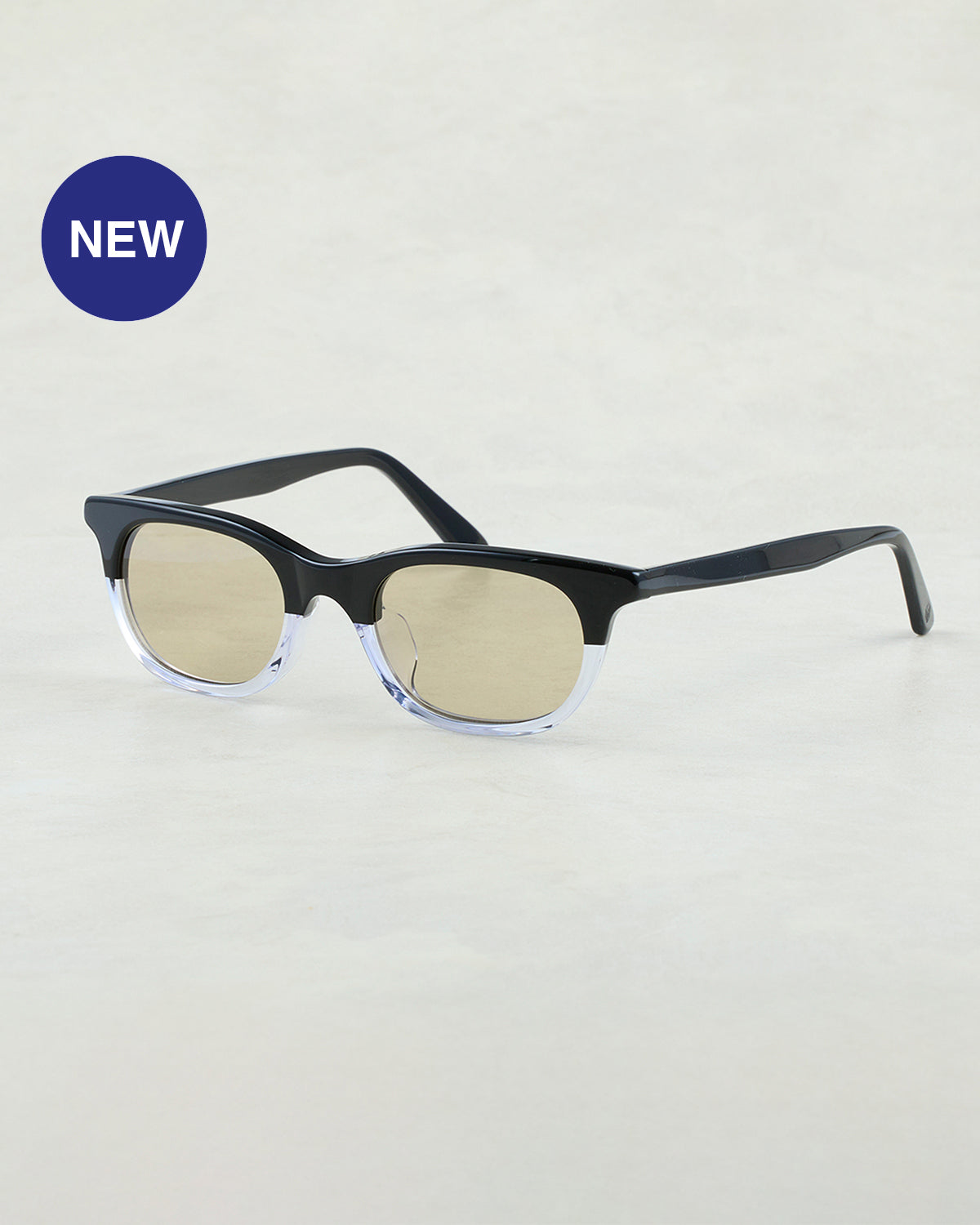 #20　BLACK × CLEAR / CLEAR BROWN