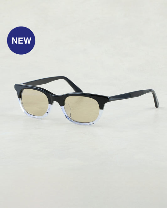 #20　BLACK × CLEAR / CLEAR BROWN