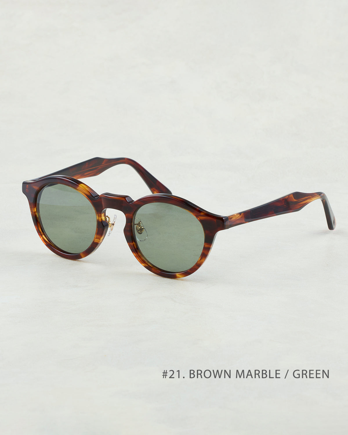 #21　BROWN MARBLE / GREEN