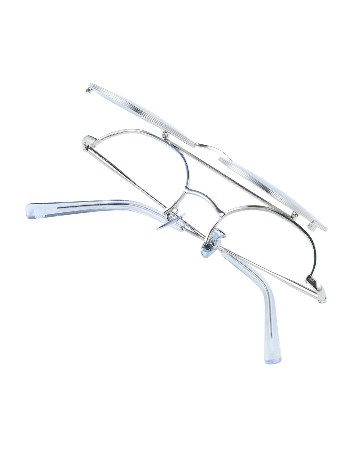 #17 FLIP-UP SILVER / NAVY