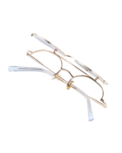 #17 FLIP-UP GOLD / GREY