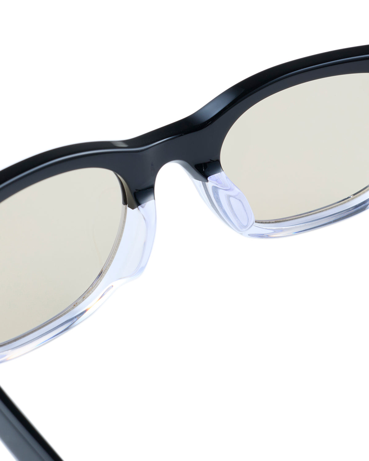 #20　BLACK × CLEAR / CLEAR BROWN
