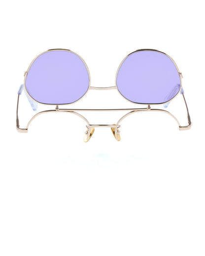 #17 FLIP-UP GOLD / PURPLE