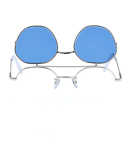 #17 FLIP-UP SILVER / NAVY