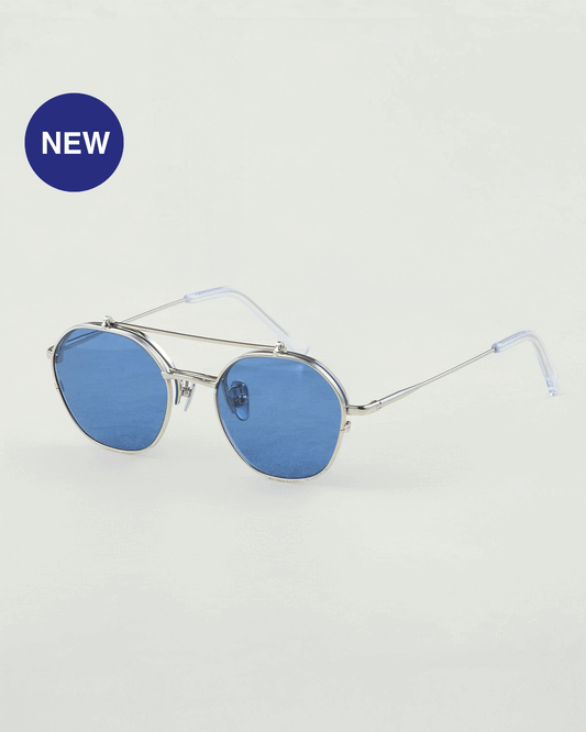 #17 FLIP-UP SILVER / NAVY