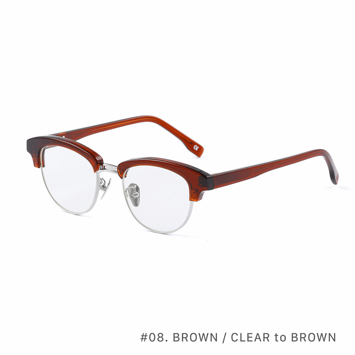 #08　BROWN / CLEAR to BROWN（調光レンズ）
