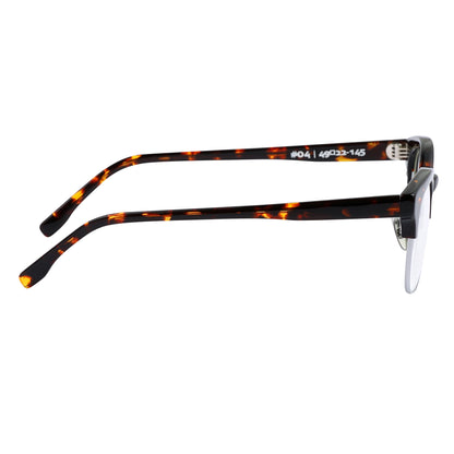 #04　DARK TORTOISE/CLEAR