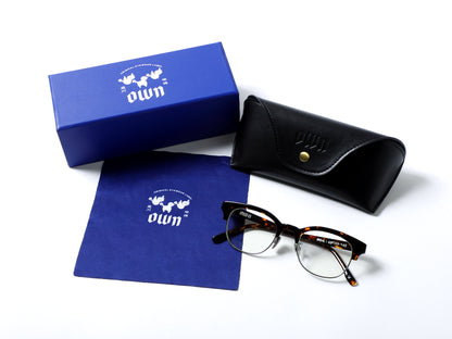 #04　DARK TORTOISE/CLEAR