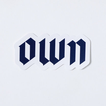 Sticker(font)
