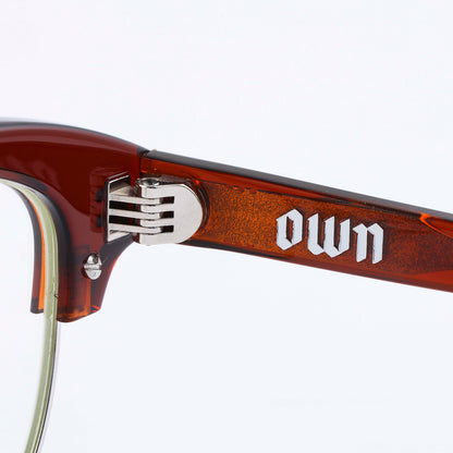 #08　BROWN / CLEAR