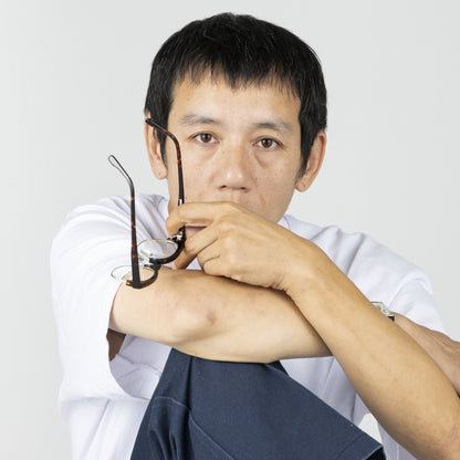 #04　DARK TORTOISE/CLEAR