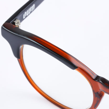 #06　BLACK × BROWN / CLEAR