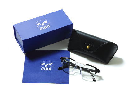 #06　BLACK × CLEAR / CLEAR