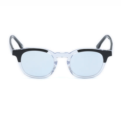 #06　BLACK × CLEAR / SMOKY BLUE