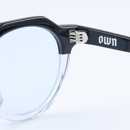 #03　BLACK × CLEAR / SMOKY BLUE