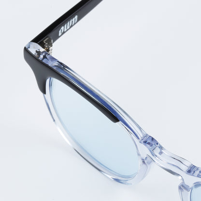 #06　BLACK × CLEAR / SMOKY BLUE