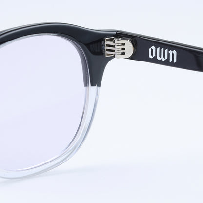 #06　BLACK × CLEAR / SMOKY PURPLE