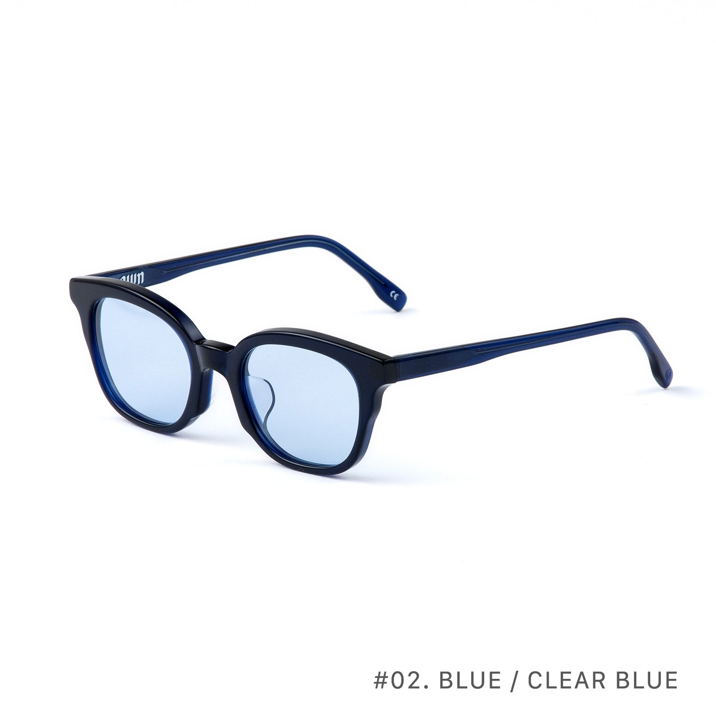 #02　BLUE/CLEAR BLUE