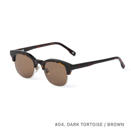 #04　DARK TORTOISE/CLEAR