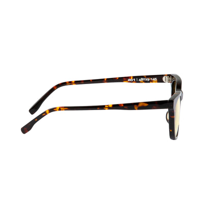 #01　DARK TORTOISE/YELLOW