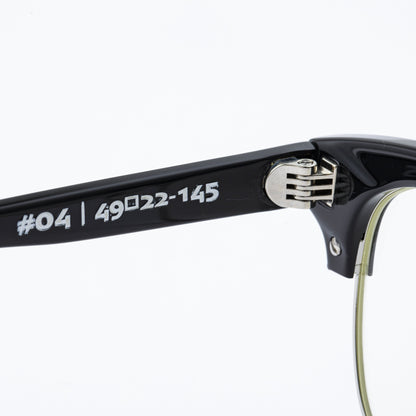 #04　BLACK/CLEAR