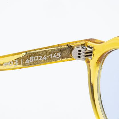 #03　YELLOW/CLEAR BLUE