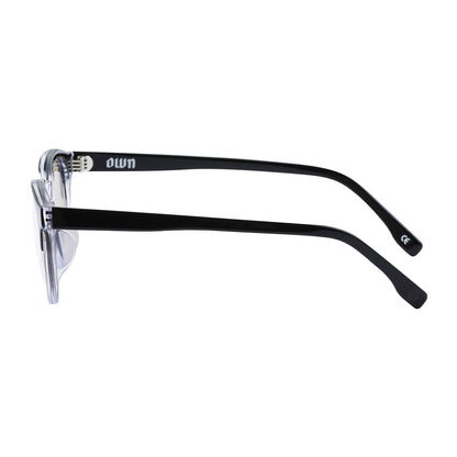 #06　BLACK × CLEAR / CLEAR BROWN