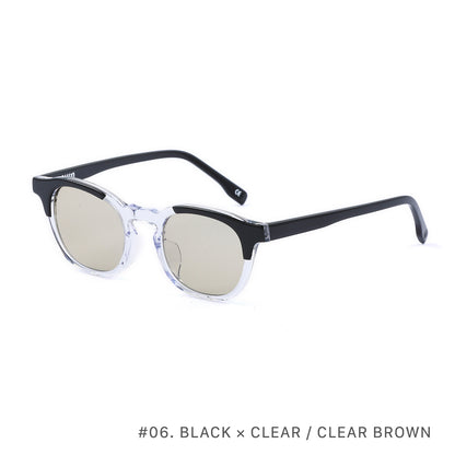 #06　BLACK × BROWN / CLEAR