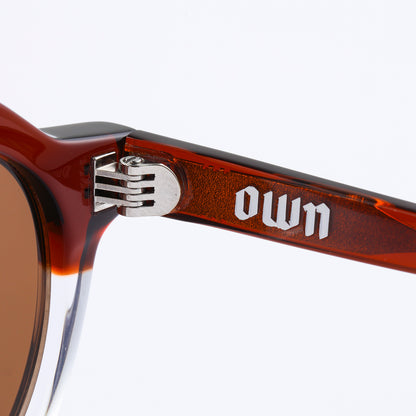 #03　BROWN × CLEAR / CLEAR BROWN